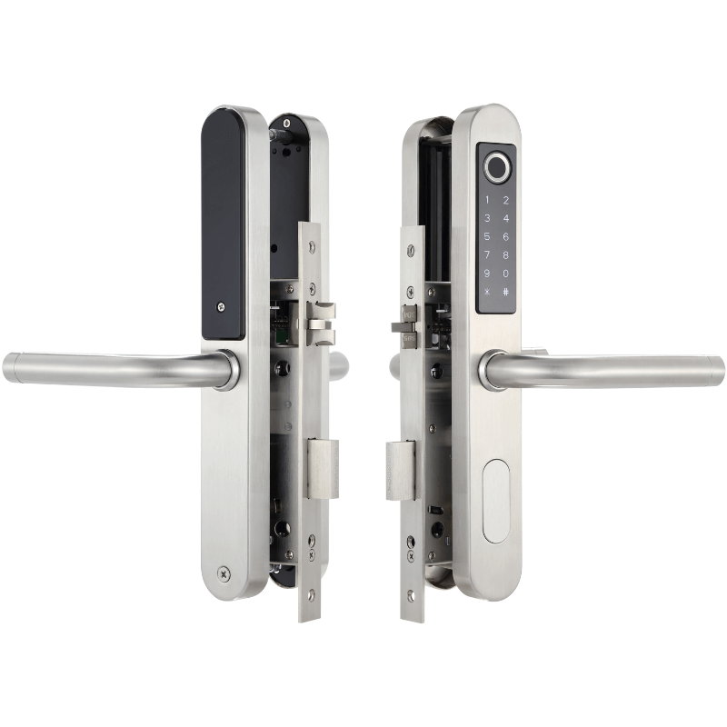 Slim - Fingerprint and Keyless Entry Smart Mortise Lock [38mm wide] (SDL-S2)