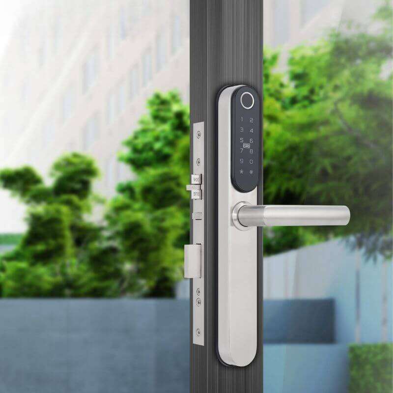 Loqee Slim - Fingerprint and Keyless Entry Smart Mortise Lock