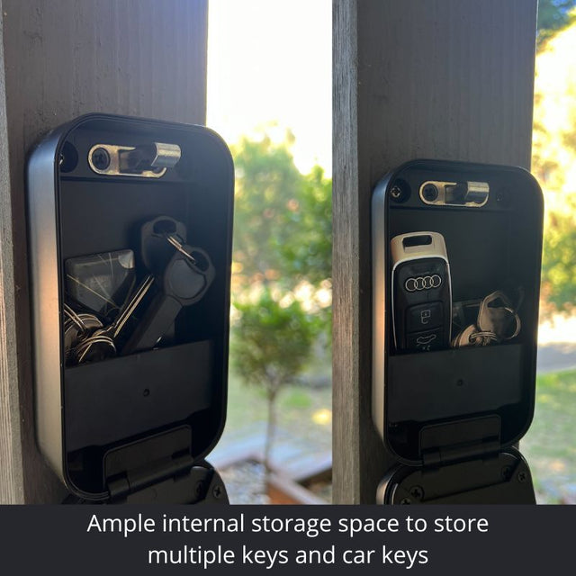 Loqee Smart Key Box - Fingerprint, Code, Bluetooth, Keyless Entry Key ...