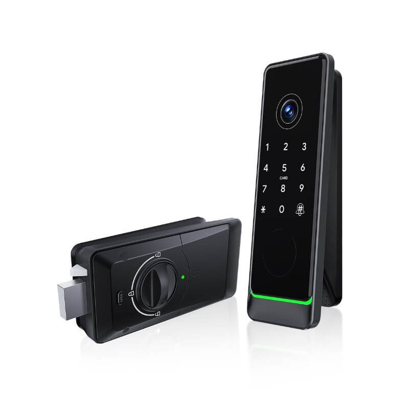 R2 Rectangular Lock Smart Rim Lock - Fingerprint and Keyless Entry (SDL-R2) – Smart Door ...