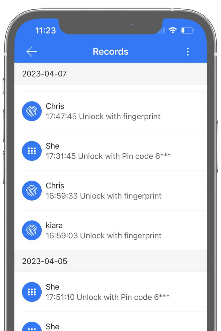 Loqee Smart Key Box - Fingerprint, Code, Bluetooth, Keyless Entry Key ...
