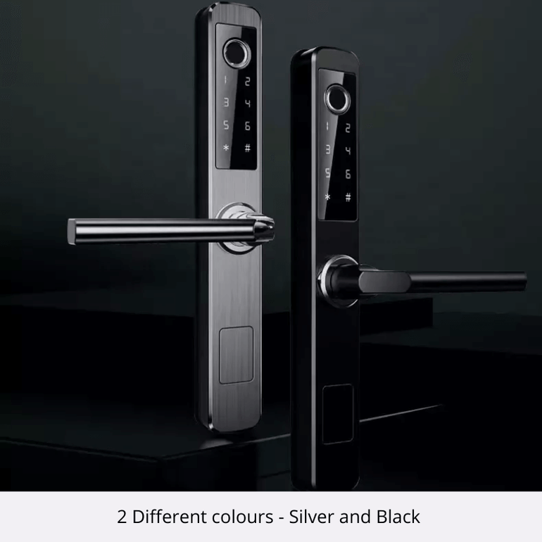 Double-Sided Smart Door Locks with Fingerprint, Code, Bluetooth & App ...
