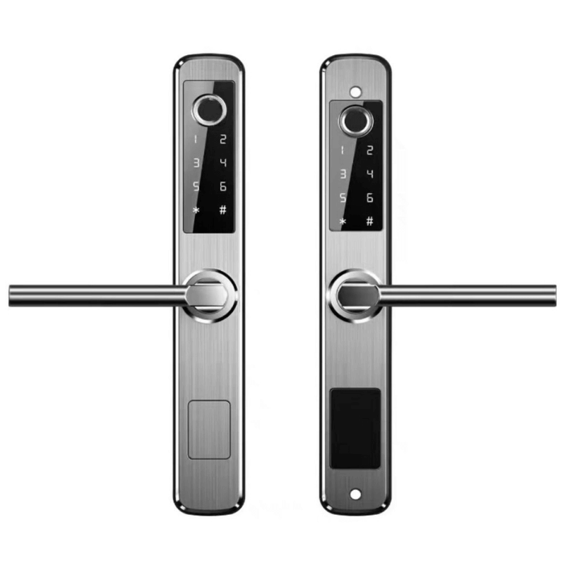 Lock 2 Side Double-Sided Smart Door Locks with Fingerprint, Code, Bluetooth & App ...